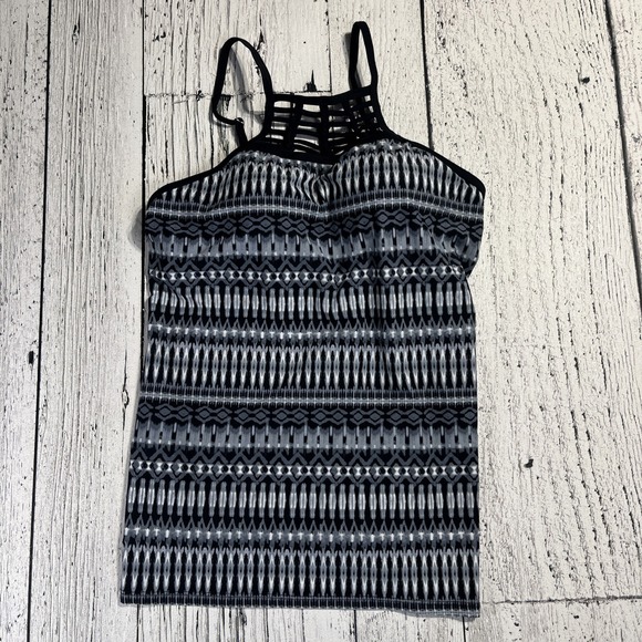 Free Country Tops - Free Country Tankini Top Women's M Black UPF 50+‎ Free Shipping